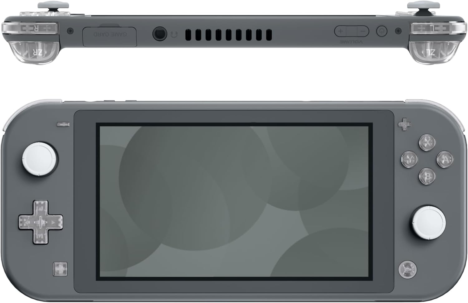 Extremerate Emerald Green Replacement ABXY Home Capture plus minus Keys Dpad L R ZL ZR Trigger for Nintendo Switch Lite, Full Set Buttons Repair Kits with Tools for Nintendo Switch Lite