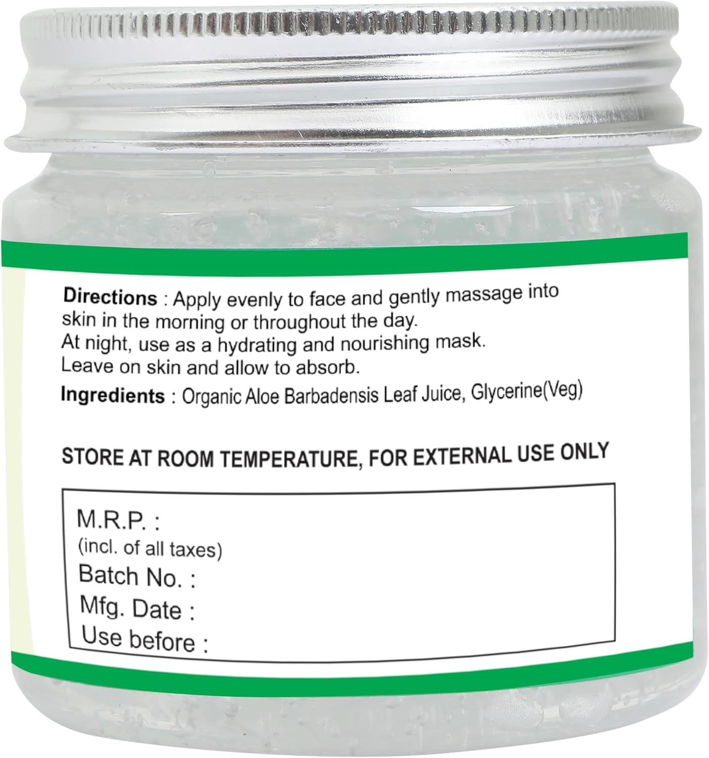 Raslok Aloe Vera Gel | 100% Pure Natural Aloe Gel | for Moisturizing Face Skin & Hair Care,Durable Moisturizing Hydrating Soothing | Non-Sticky (220Gm 7.76 Oz) (220Gm) image number 4