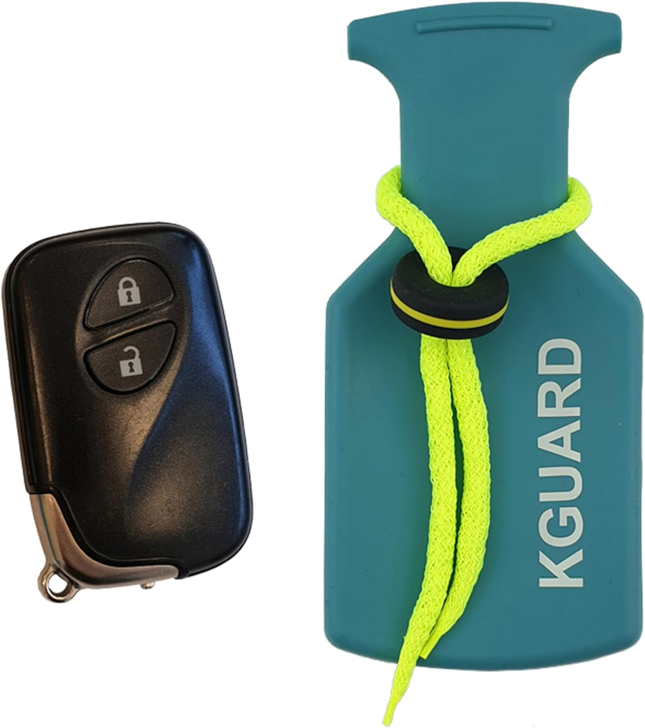 Kguard K IPX8 Waterproof Car Electronic Key Bag &ndash; Enhanced and Certified Protection for Water and Outdoor Activities: Surfing, Sup, Kitesurfing, Windsurfing, Swimming and More, Turquoise, IPX8 image number 3