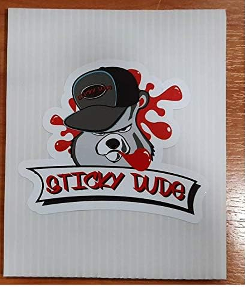 STICKY DUDE - Band Aid Cool Funny Car Dent Stickers, 5 Inches - Car Bumper Truck Sticker Laptop Helmet Wall Window Sticker Decal image number 1