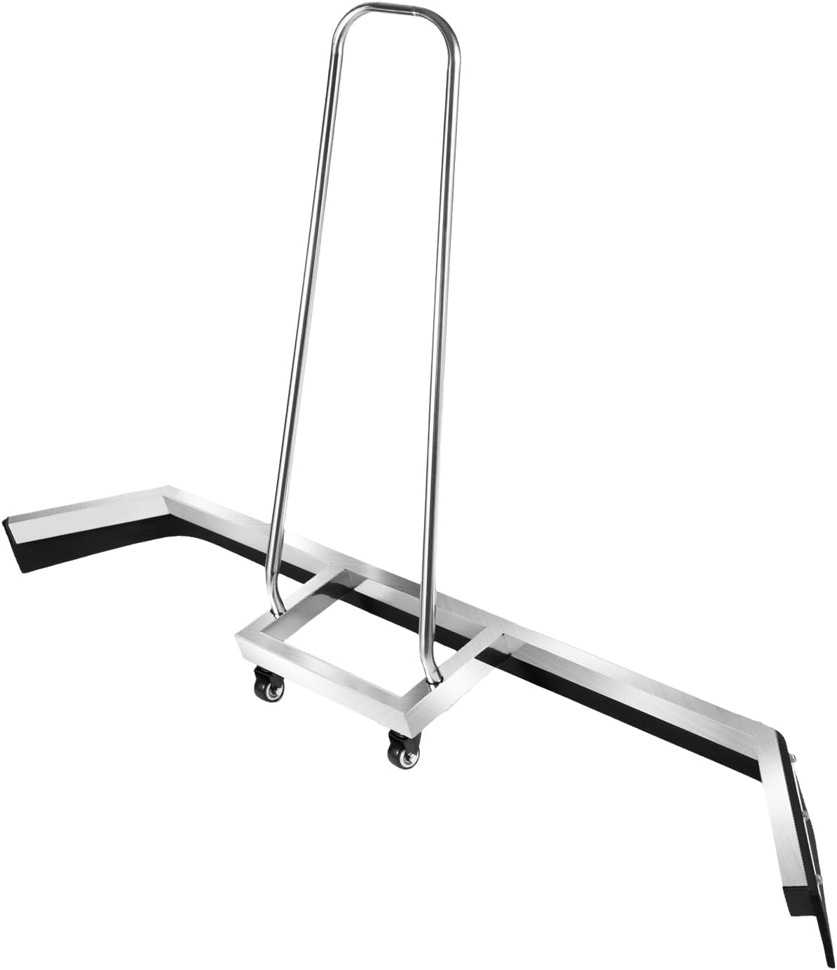 Tennis Court Squeegee, Aluminium Rain Shuttle Sweeper Squeegee Broom with Handle and Wheels, Professional Sports Surface Water Wiper with EVA Foam Blade image number 2