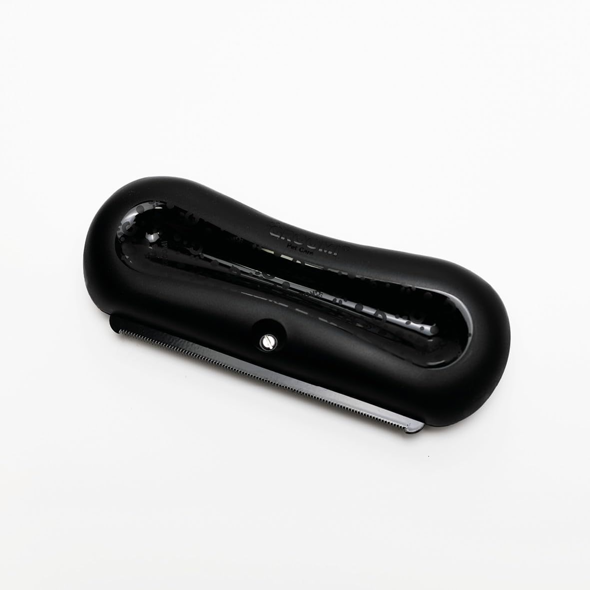 Groomi Deshedding & Grooming Brush for Dogs, Cats, Horses & Rabbits - Gentle & Effective Pet Grooming Tool, Wide Shallow Comb, Smooth Groomer for Cats, Dogs and Horses, Grooming Comb - Pink