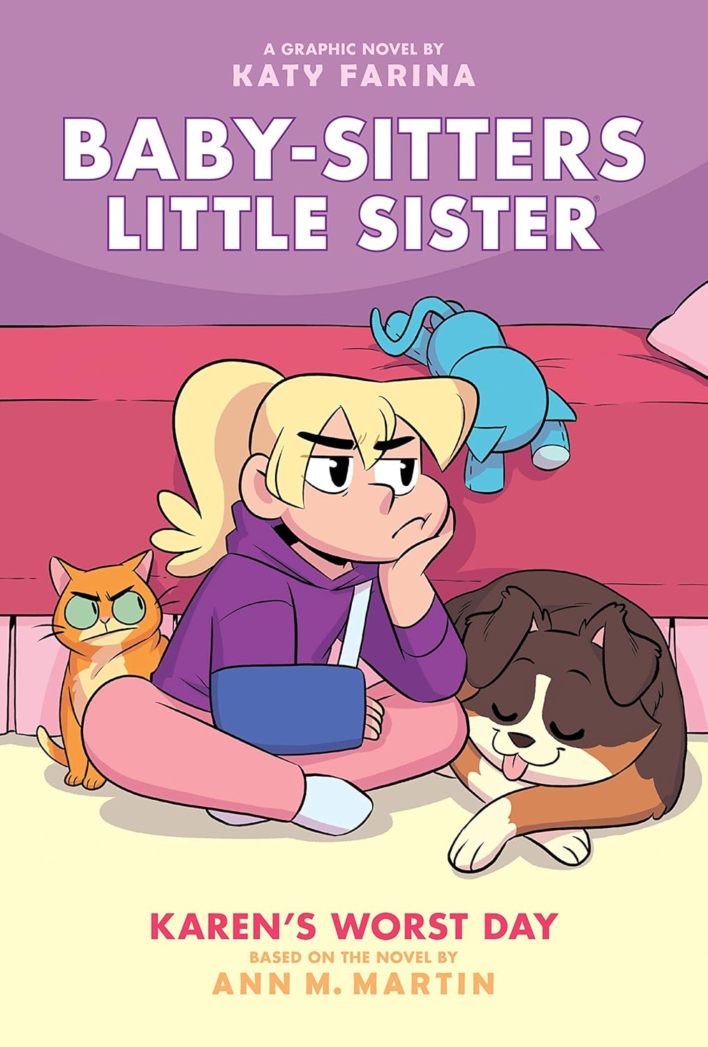 Karen'S Worst Day: a Graphic Novel (Baby-Sitters Little Sister #3): Volume 3 image number 1