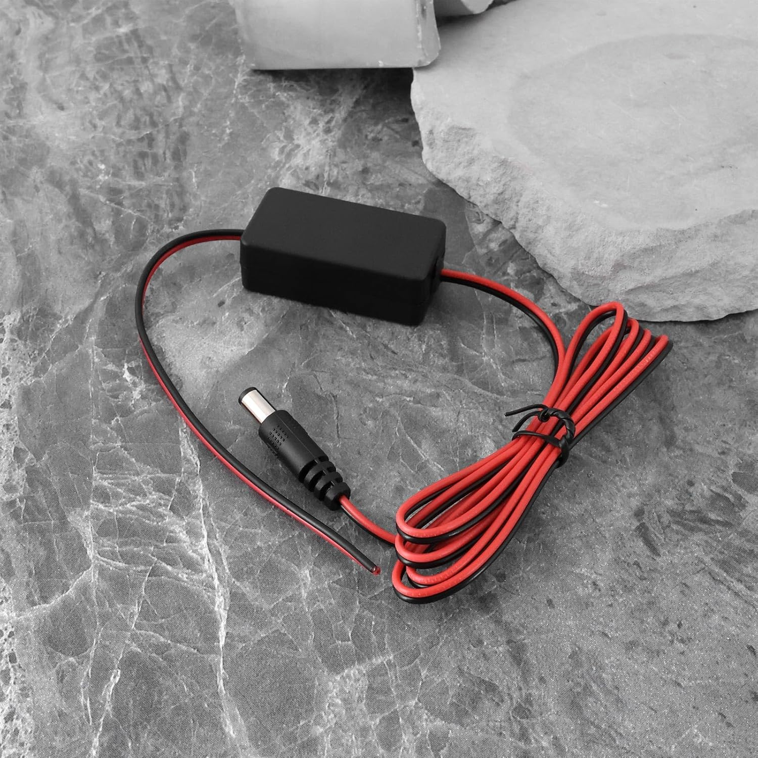 Emagtech 2Pcs 12V Reversing Camera Filters with Plug Camera Rectifiers Power Relay Capacitor Filter Compatible with BMW Compatible with Opel