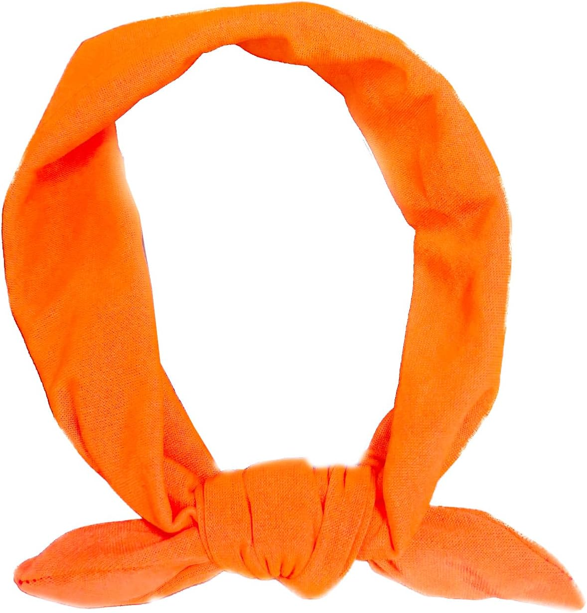 Yuyeran 4PCS Women Elastic Bow Hairband Adult Turban Knotted Bunny Ears Headband Headdress Hair Accessories Headwrap image number 4