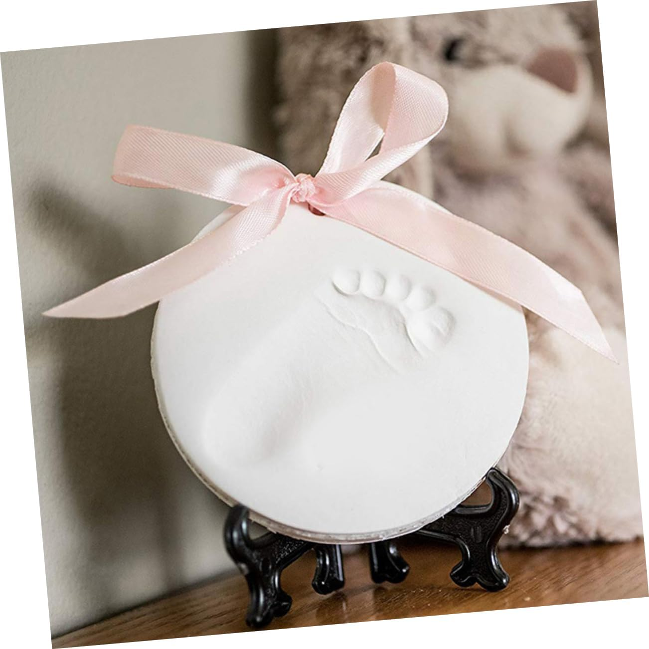 4Pcs Handprint Footprint Keepsake Kit for Newborns Shower Gifts Handprint Holder Boy Girl Footprint Keepsake Birthday image number 1