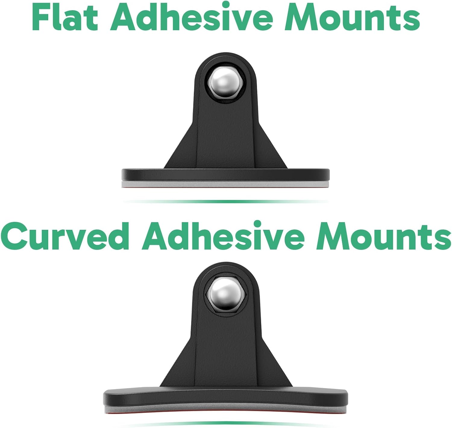 AKASO Helmet Sticky Mounts Adhesive Buckle Mount Screw Accessory Kit Compatible with Gopro Hero 13 12 11 10 Max 9 8 7 6 5 Session DJI Osmo Insta360 AKASO Action Cameras