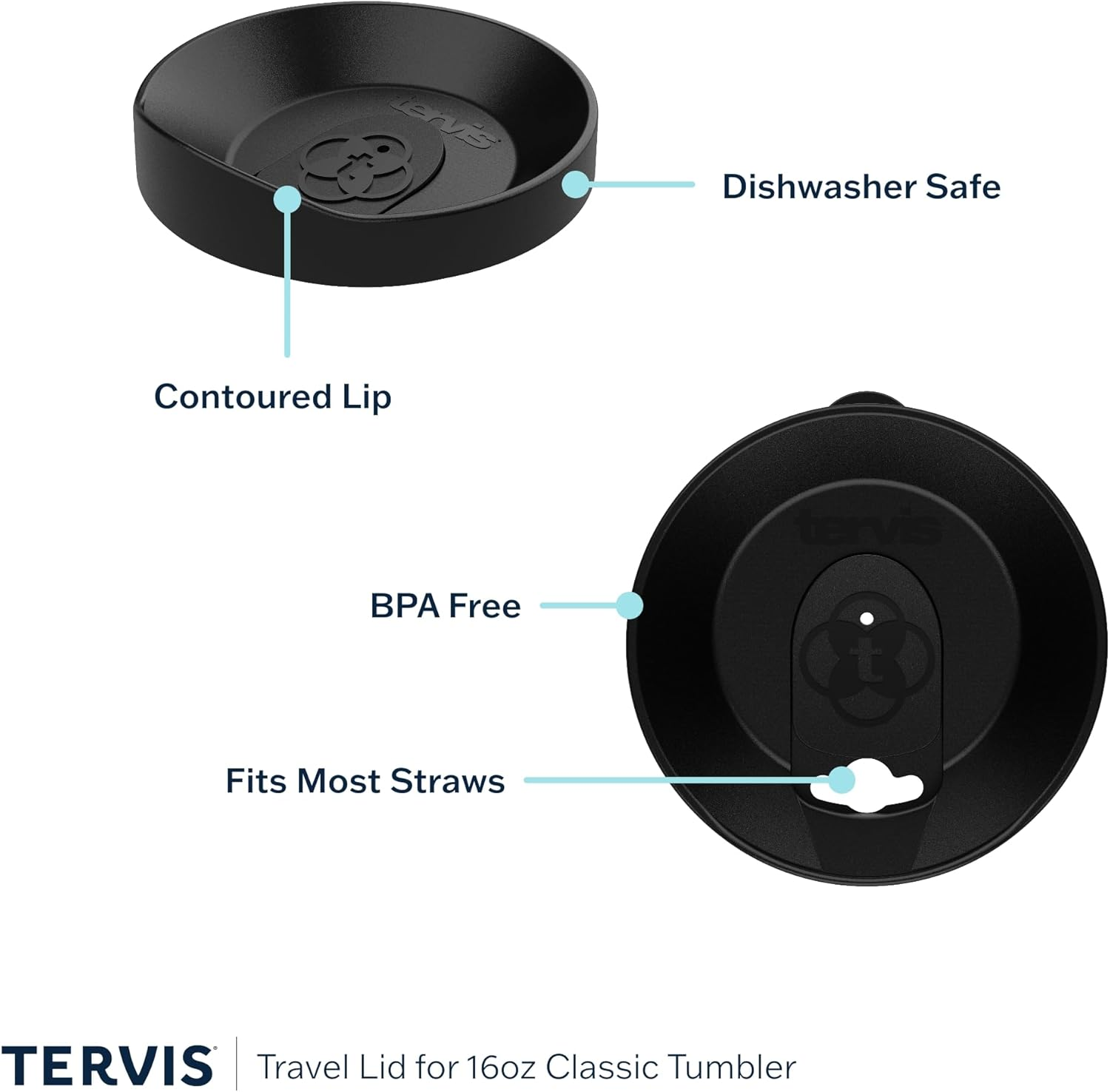 Tervis Made in USA Double Walled Disney - Minnie Expressions Insulated Tumbler Cup Keeps Drinks Cold & Hot, 16Oz, Clear image number 2