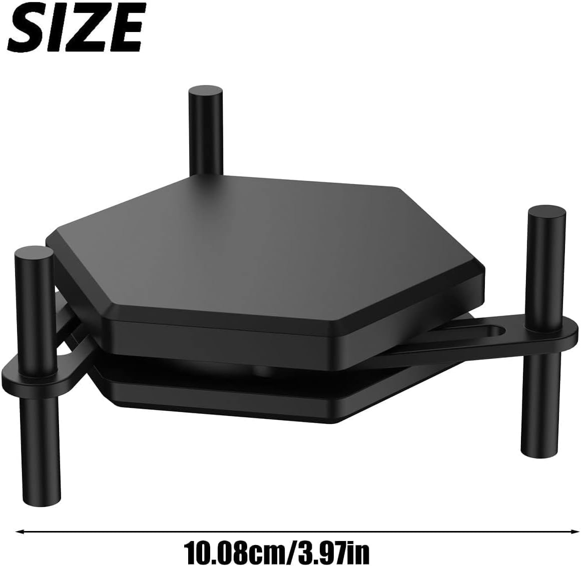 6Pcs Coffee Mug Holder, Stackable Coffee Cup Organizer, Adjustable Drinkware Stacker Organizer for Cabinet,Expandable Storage Organizer for Tea Cup and Coffee Mugs image number 2