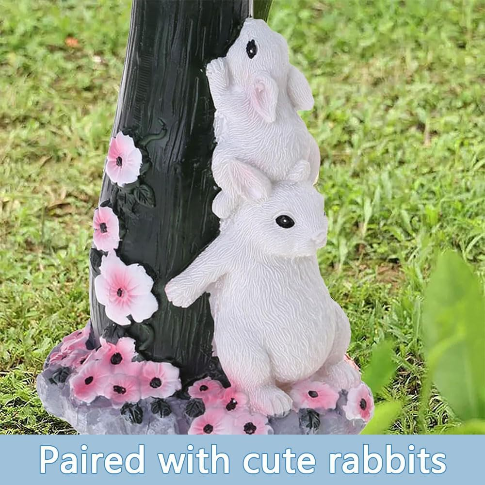 Bird Bath for Outside,Resin Bird Feeder Tree Bowl Stand Fountain,Bird Feeding Station,Bird Feeding Station,Lightweight Resin Birdbath Bowl Yard Statue for Garden Outdoors Patio Lawn Backyard