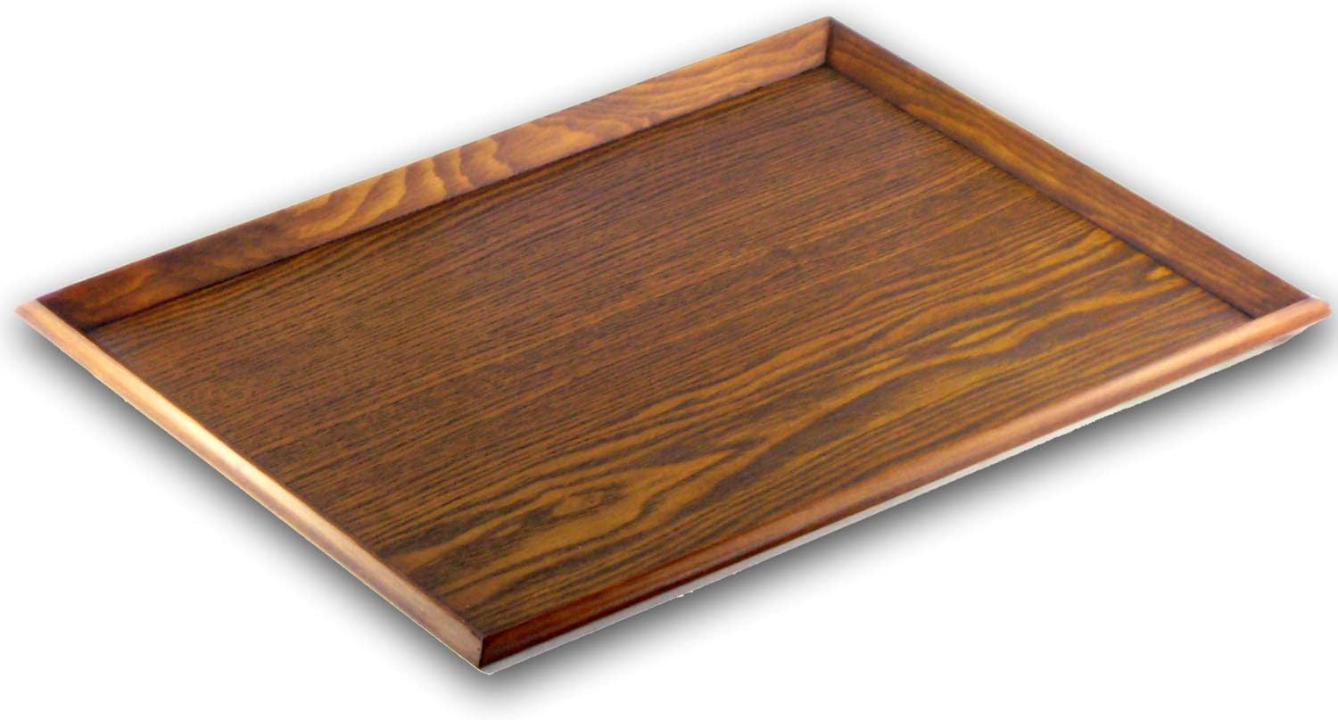Nagao WK506 Wooden Obon Tray, 15.7 X 11.8 X 0.9 Inches (40 X 30 X 2.4 Cm), Lacquer image number 6
