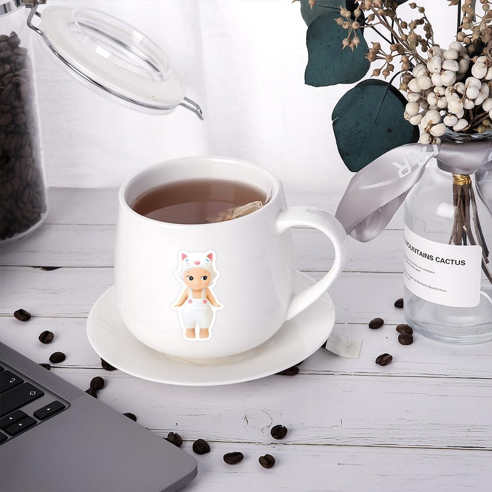 110Pcs Sonny Angel Stickers, Vinyl Waterproof Cute Sonny Angel Stickers for Kids Teen Crafts Laptop Bottles Envelopes Gifts Tags Snowboard image number 3