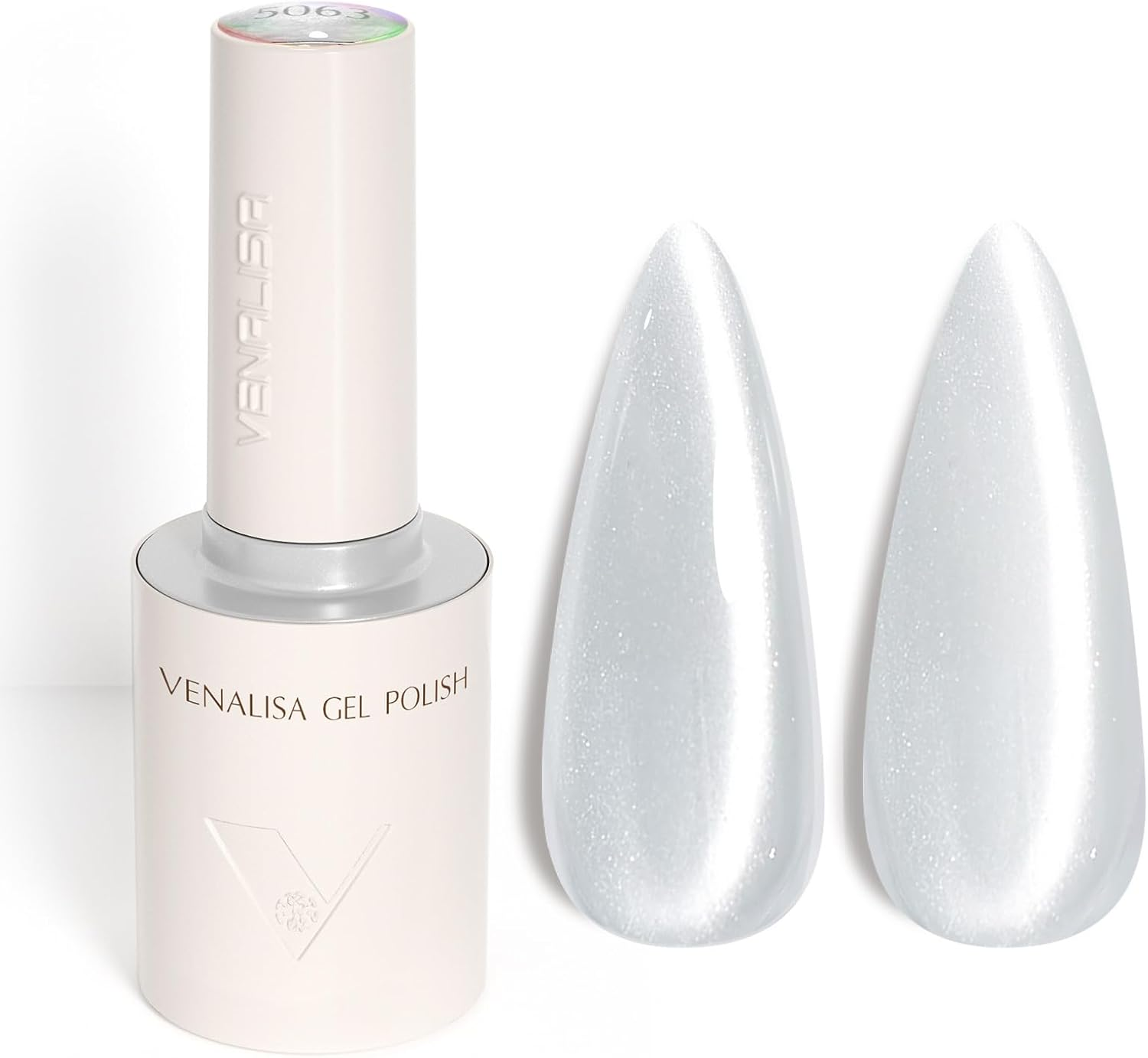 VENALISA Milky White Gel Nail Polish 1 Pcs 10ML Soak off UV Gel Salon Manicure DIY at Home
