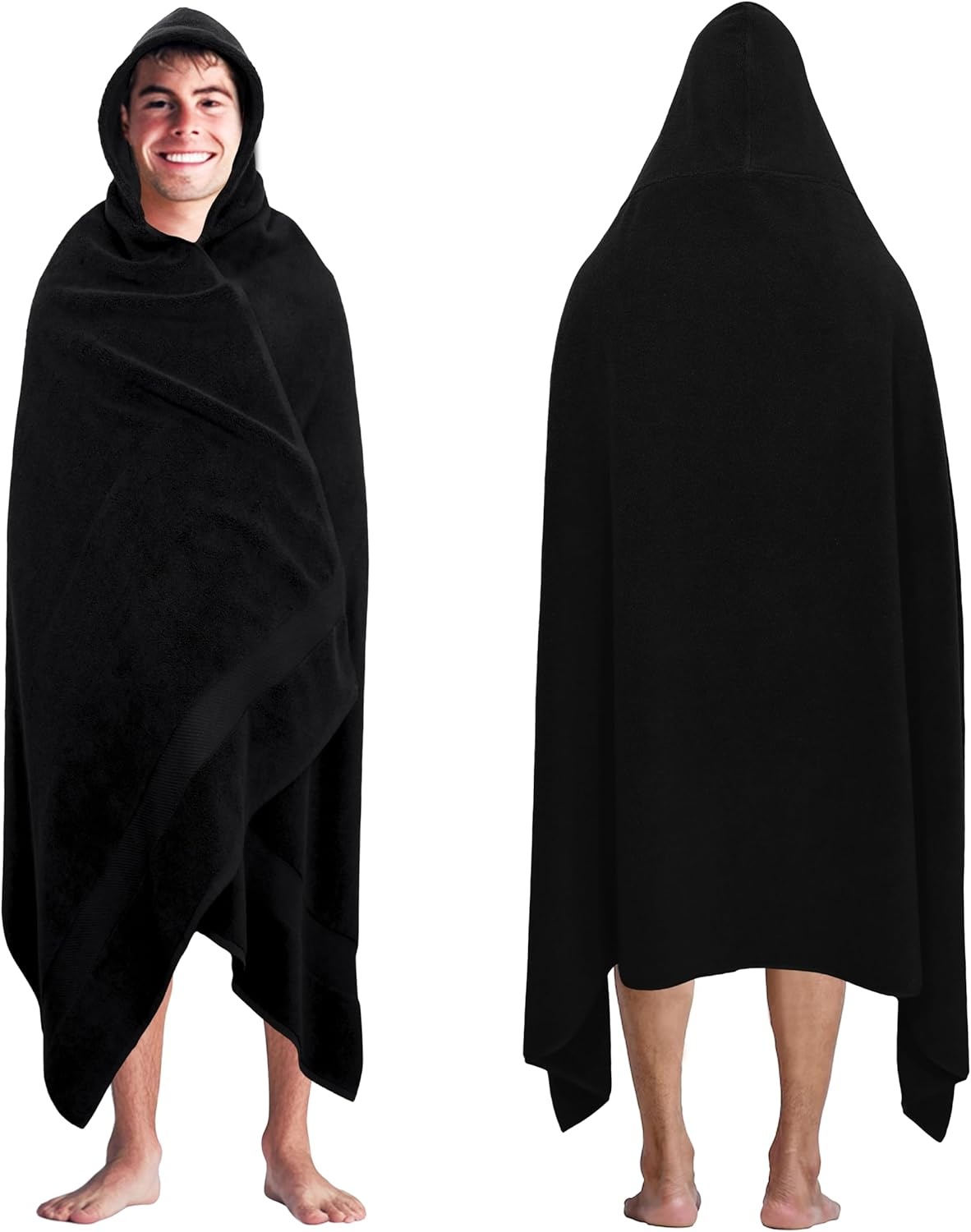 COTTON CRAFT Hotel Luxury Spa Set of 2 Bath Sheets, Oversized Ringspun Cotton 700GSM, 40 Inch X 80 Inch, Linen