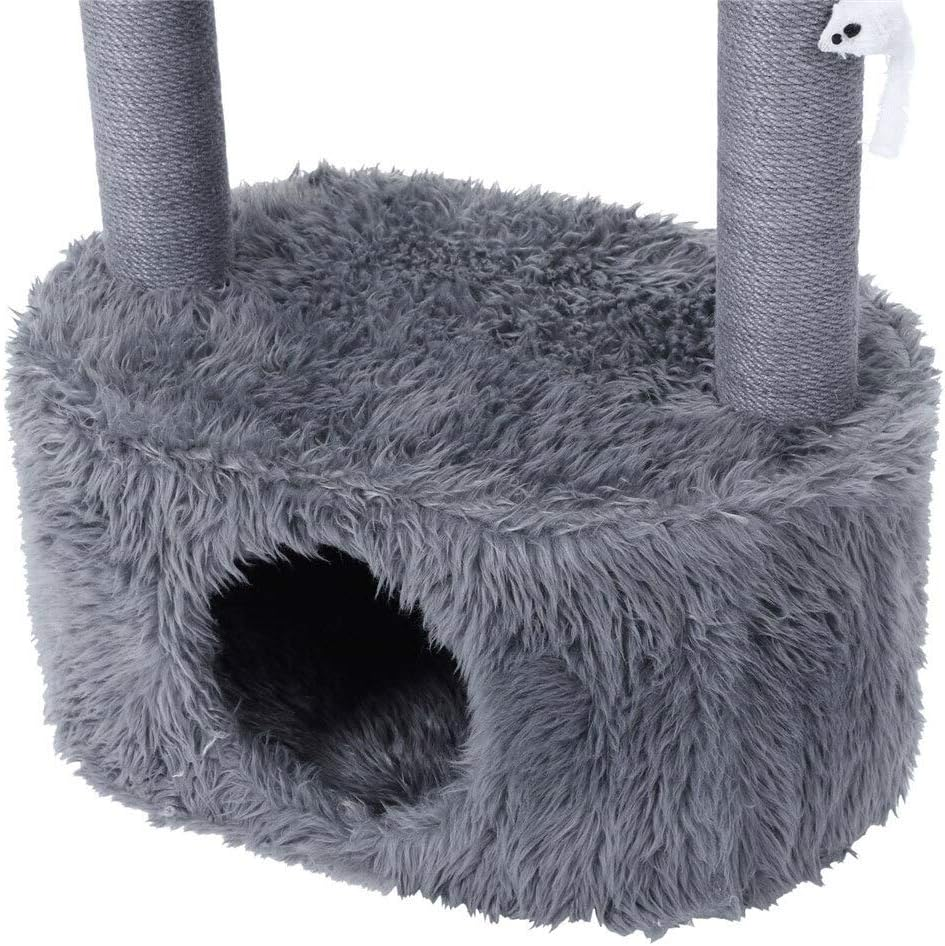Paws & Claws 60Cm Catsby Middle Park Bed Condo Play Scratching Post Cats/Pets image number 1