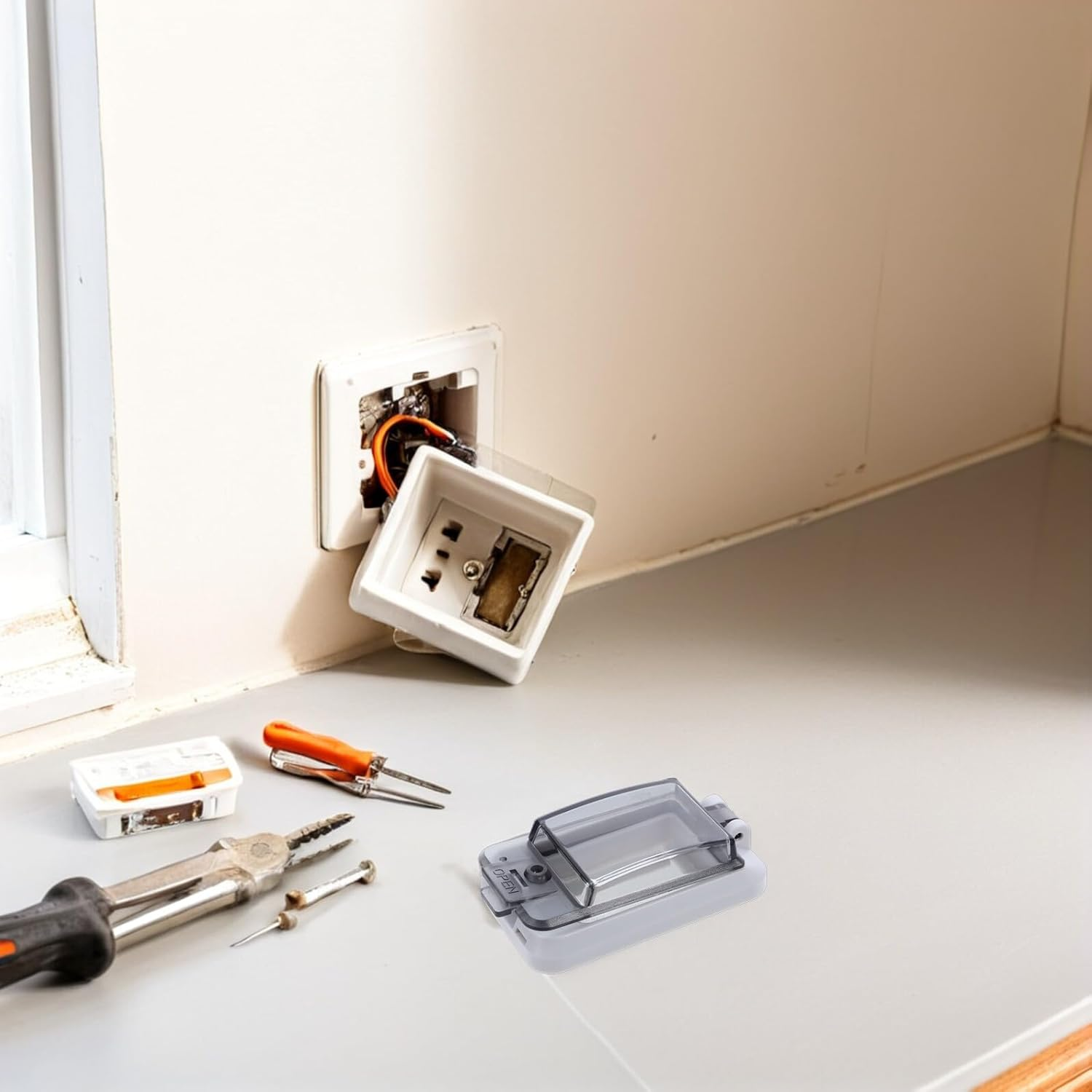 BUGUUYO Way Circuit Breaker Cover with Transparent Window for Outdoor and Indoor Electrical Box Panel Protection Dust and Moisture Resistant Distribution Box Panel image number 3