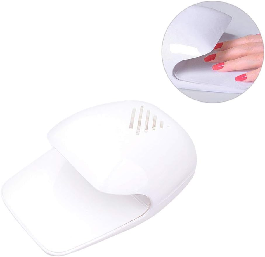 Lurrose Fingernail Dryer Mini Nail Dryer Portable Nail Dryer with Fan Mini Size for Regular Nail Polishes Nail Air Dryer image number 1