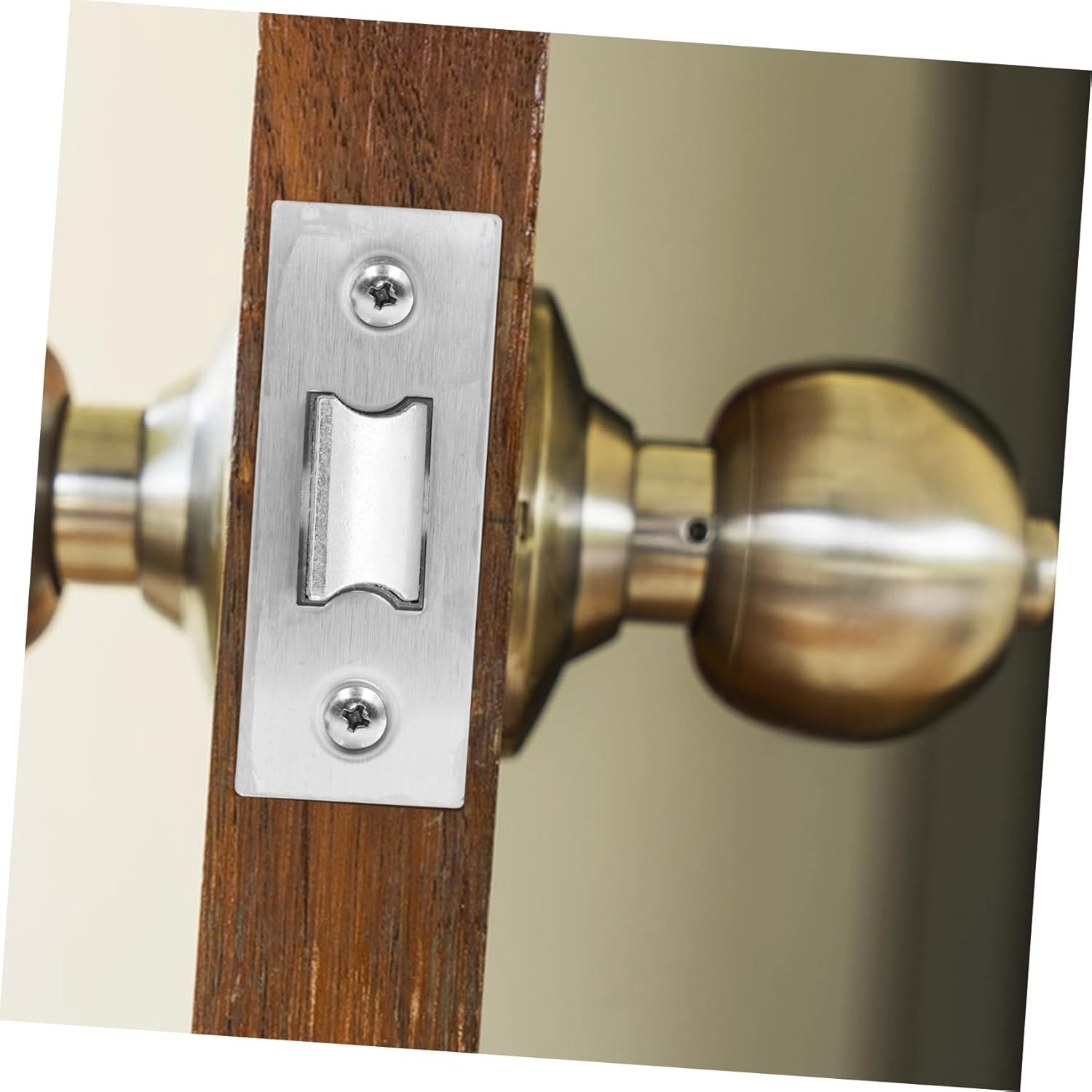 SEWACC Tubular Mortice Latch with Lever Handle Door Latch Hardware for Internal Doors 50Mm Backset with Screw Stainless Steel Finish image number 6