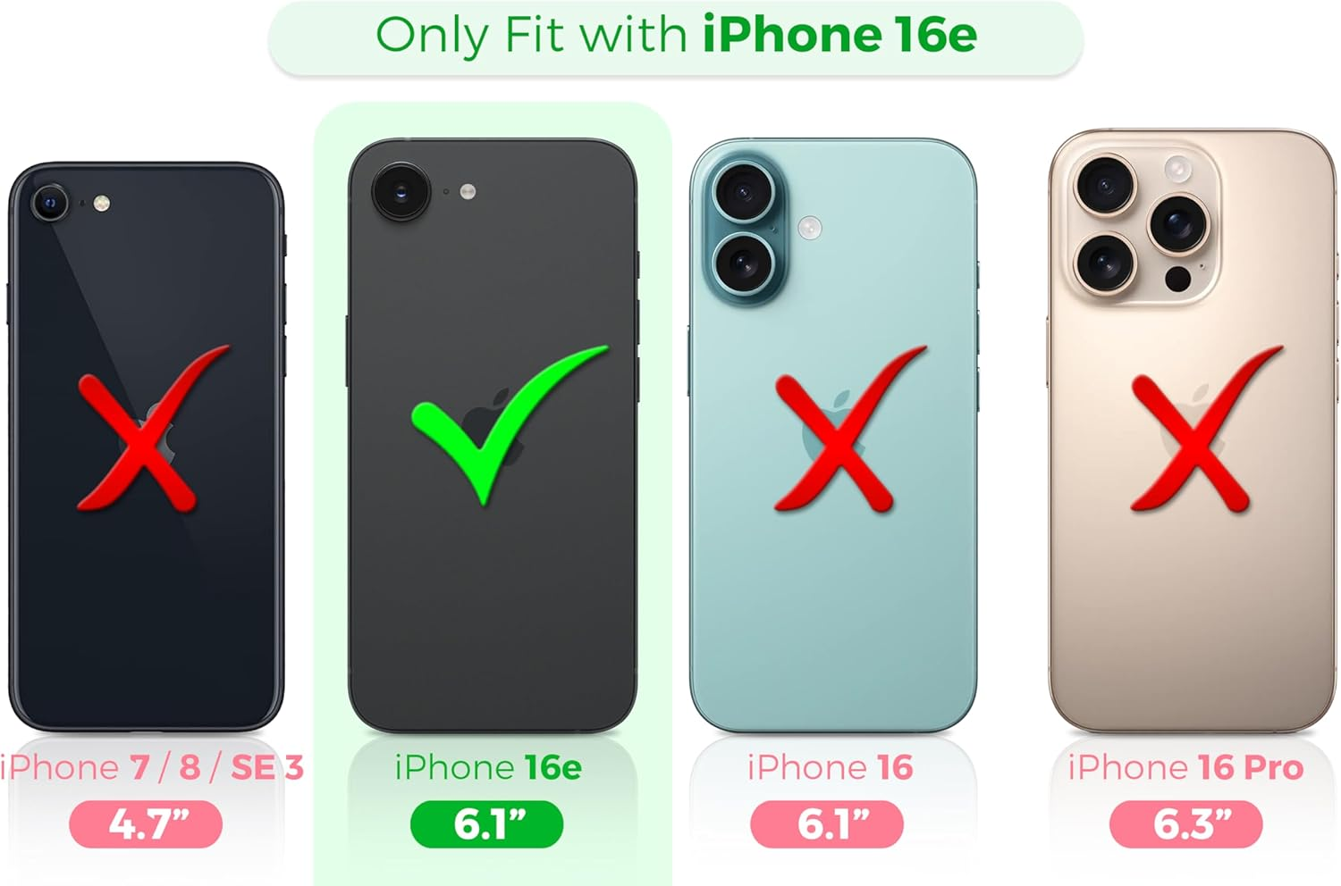 Glamcase Back Case for Iphone 16E Case - Turtles on Beach Design Printed Slim & Sleek Cute Hard Plastic Snap on Protective Designer Back Phone Case/Cover for Iphone 16E image number 6