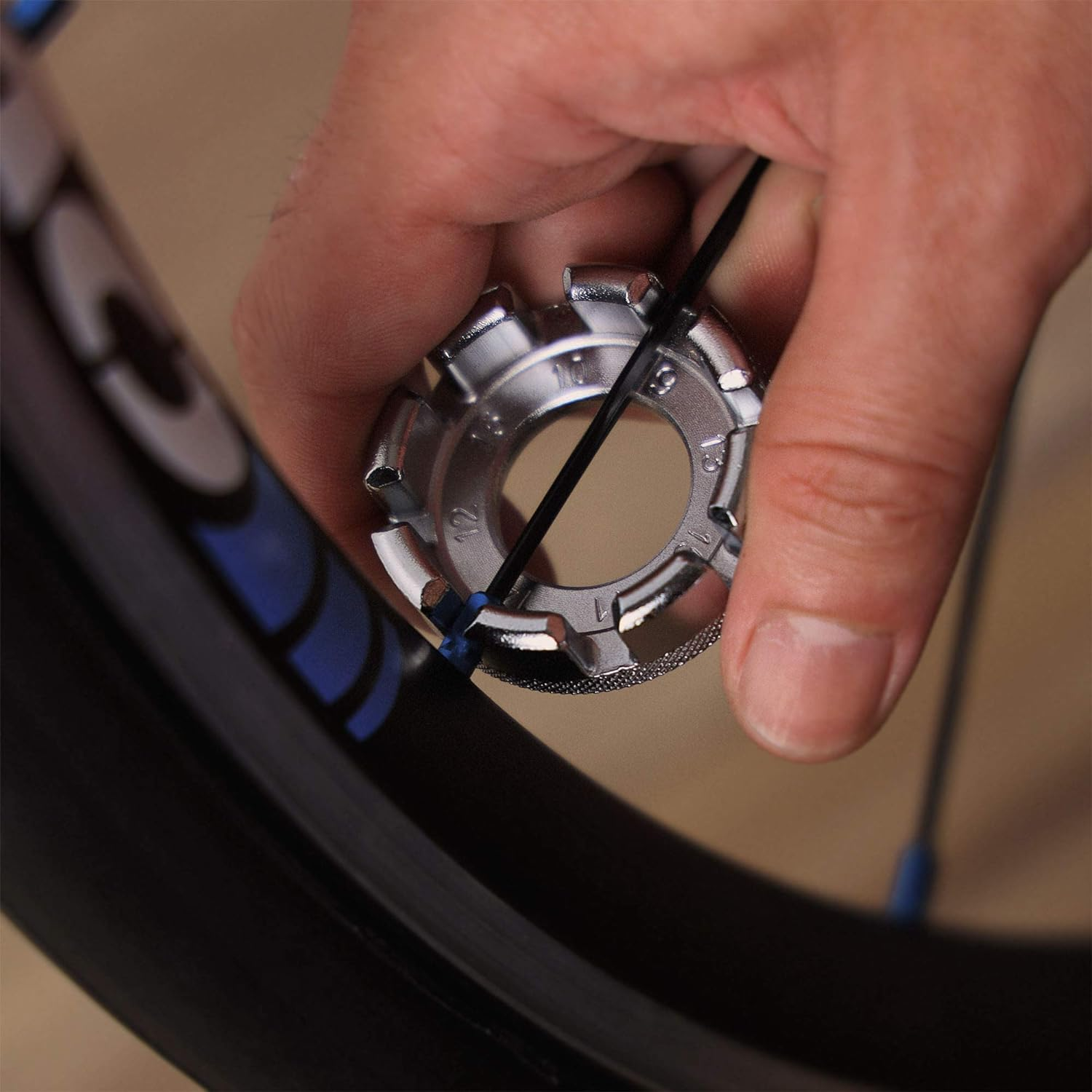 Cyclingdeal Premium Bike Bicycle Wheel Spoke Wrench Tool - Wider Size Selection - Size: 9/10/11/12/13/14/15