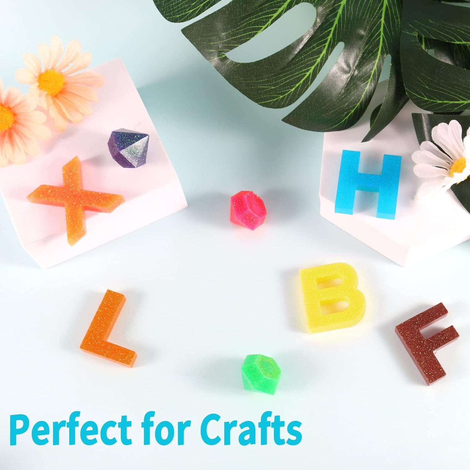 Renfio Iridescent Ultra Fine Glitter Powder Resin Supplies Glitters 1.94 Oz /55G PET Flake Crafts Sequins 1/128" Epoxy Chips for Christmas Decorations, Epoxy Resin, Snow Globe Tumblers - Dream Rainbow - Amethyst image number 6