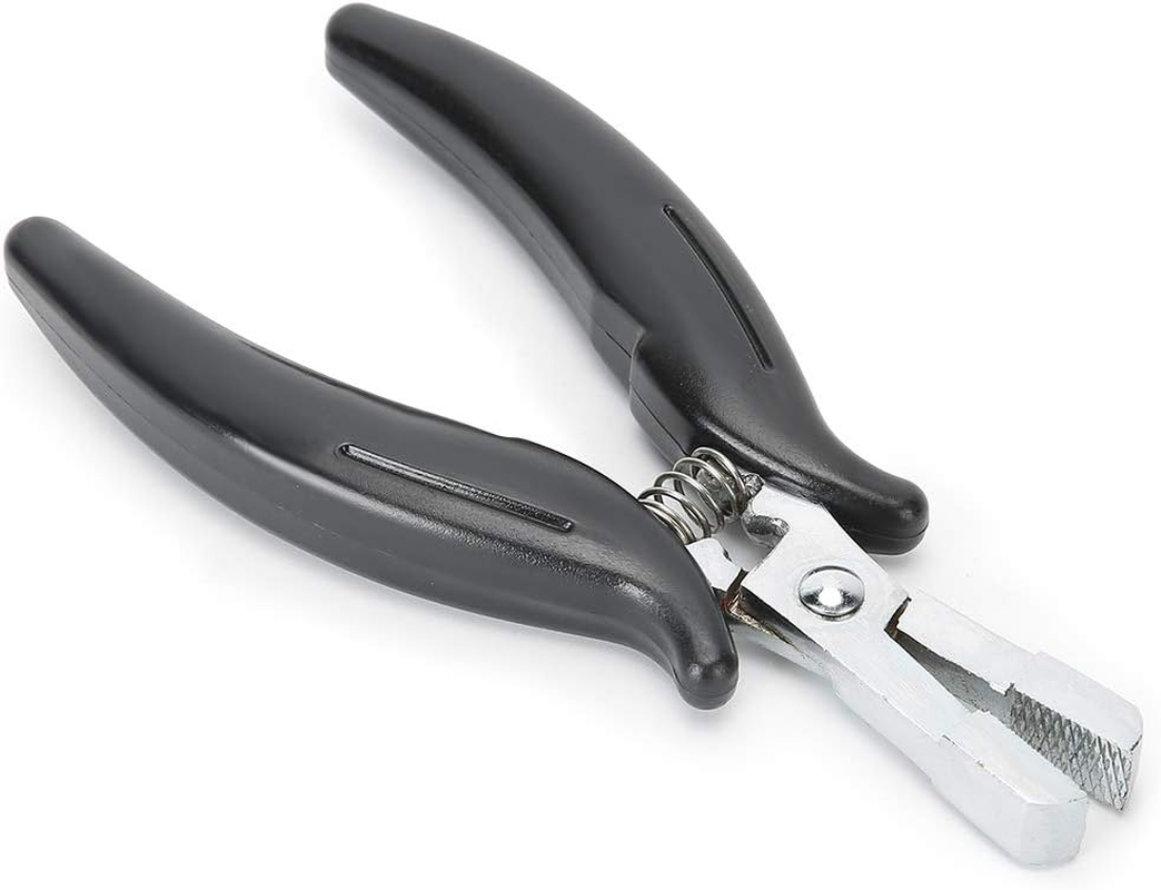Hair Extension Pliers, Extension Remover Pliers for Extensions Tape Sealing Pliers Professional Hair Extension Tool Hair Band Pliers Bonding Pliers for Bonding Extensions image number 2