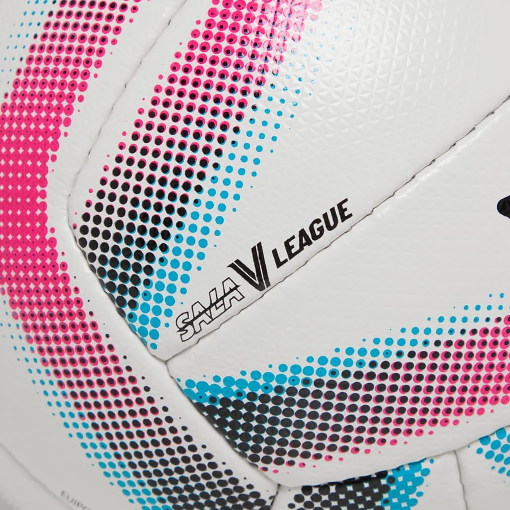 UMBRO SALA V League 4 White/Black/Pink Glo/Atomic Blue image number 1