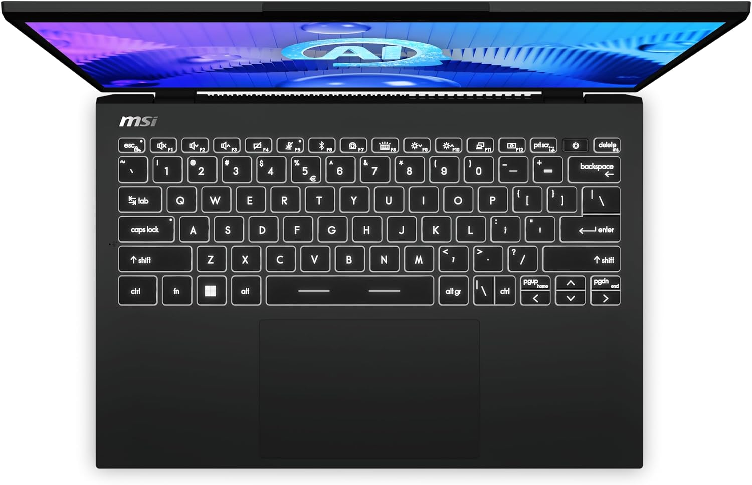 MSI Prestige 13 AI A1MG VPRO-257AU, 13.3" 2.8K OLED Business & Productivity Laptop, Intel Core Ultra 7 165H Vpro, 16GB LPDDR5, 512GB SSD, Windows 11 Pro, Stellar Gray image number 2