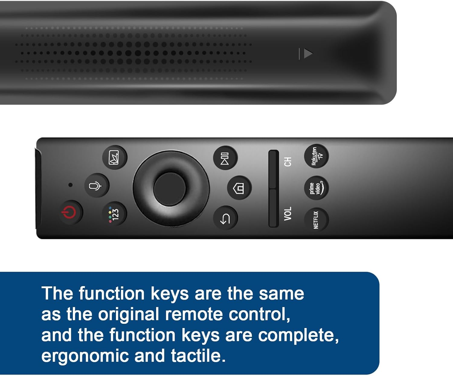 New Replacement for Samsung TV Remote Control, BN59-01259B BN59-01259E BN59-01260A BN59-01292A Remote Control for Samsung Smart TV, No Setup Works with Smart 4K Ultra LED HDTV 6 Series 7 Models image number 3