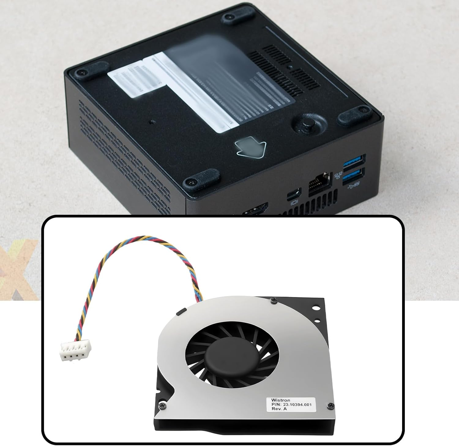 Emsea Computer Cooling Fan GPU Cooler BSB05505HP-SM Compatible with BRIX Bki5Ha-7200 image number 5