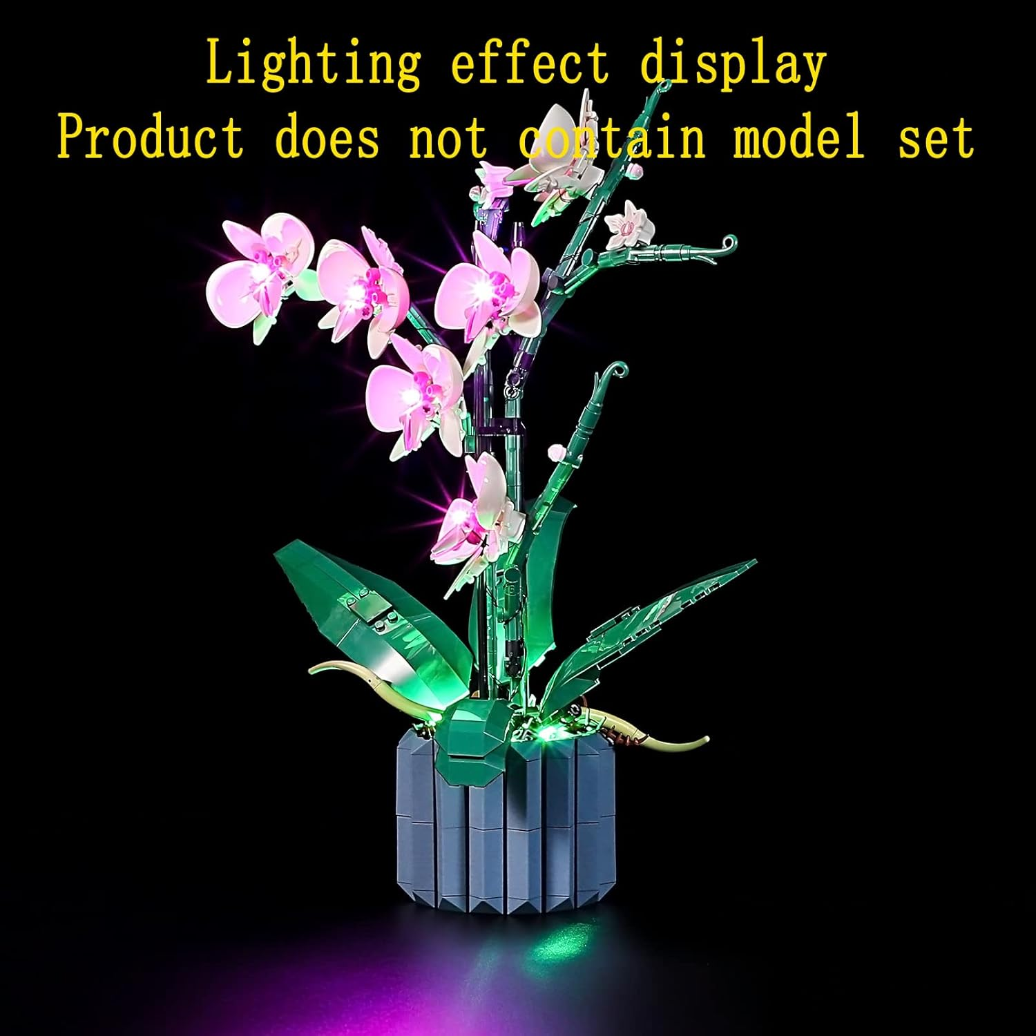 GEAMENT LED Light Kit Compatible with  Orchid - Lighting Set for Creator 10311 Building Model ( Set Not Included) image number 3