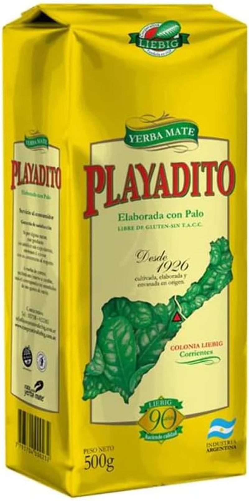 PLAYADITO Yerba Mate 1 Kg image number 1