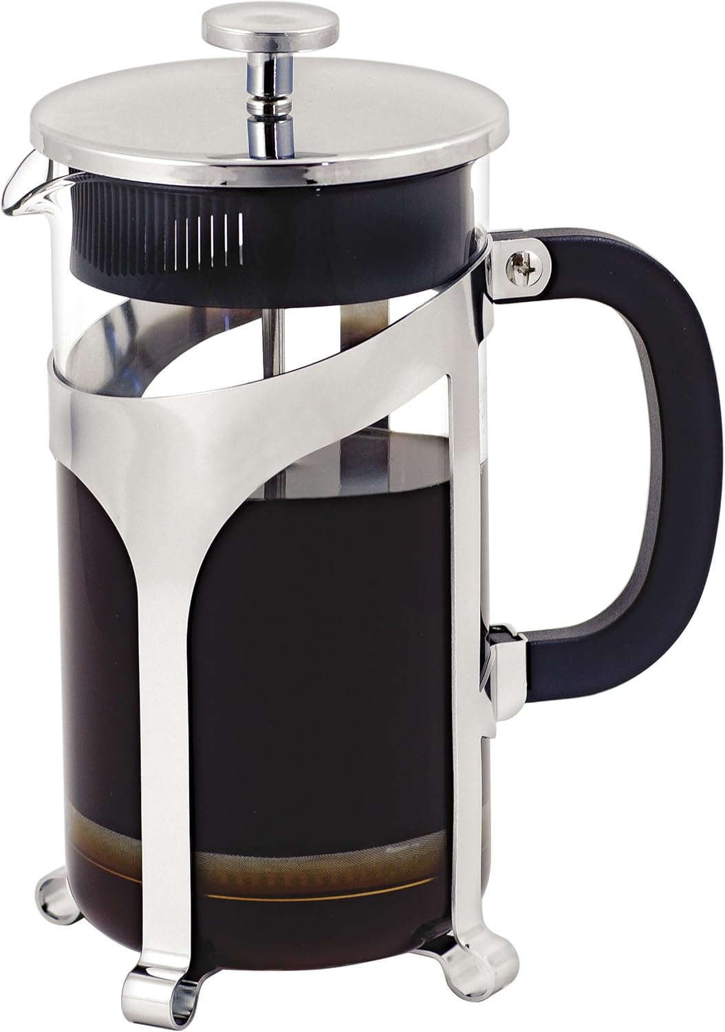 Avanti Caf&eacute; Press Chrome Coffee Plunger, Chrome, 1 Litre / 8 Cup