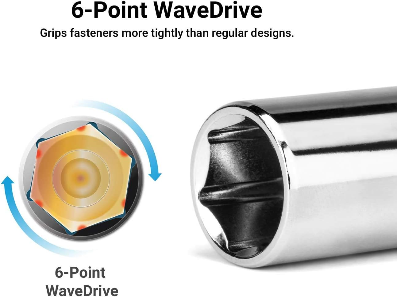 Capri Tools 1/4 In. Drive 6-Point Socket Set (Shallow & Deep Set / 4-15 Mm) image number 3