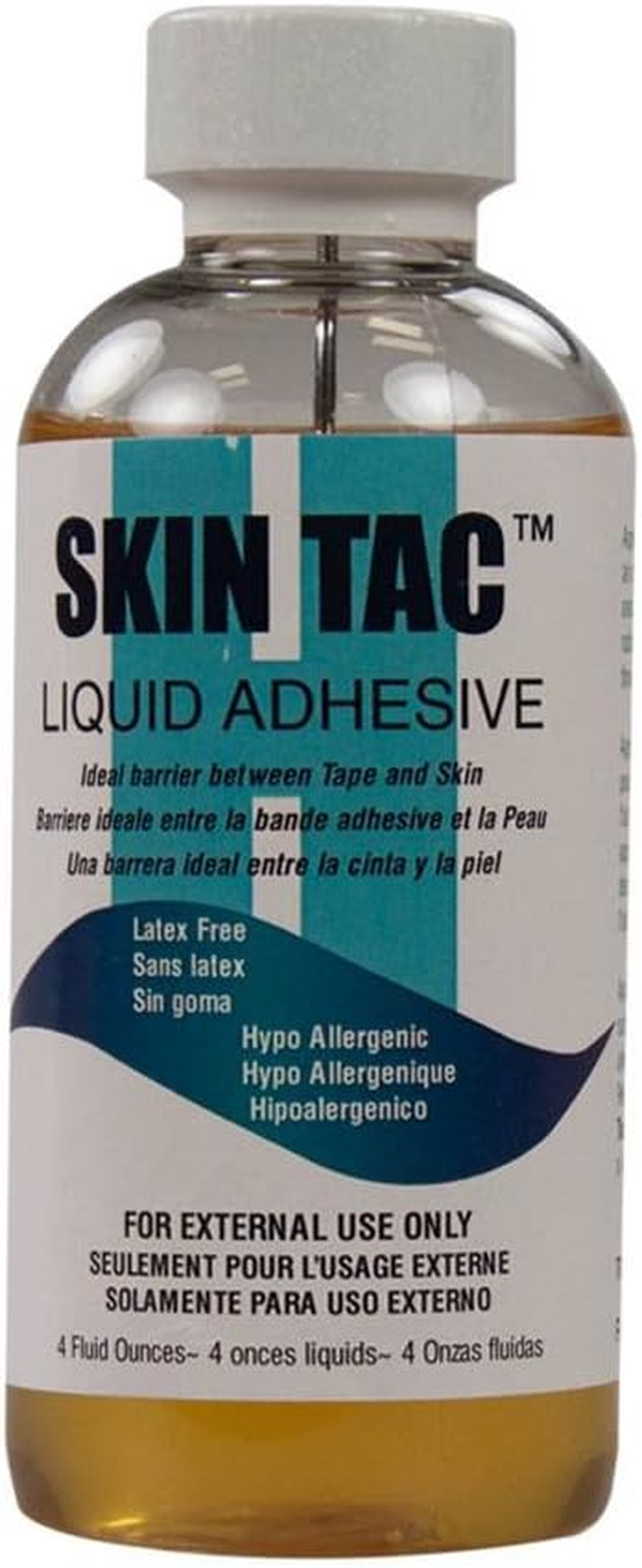 Skin Tac Liquid Adhesive 4 Oz Bottle