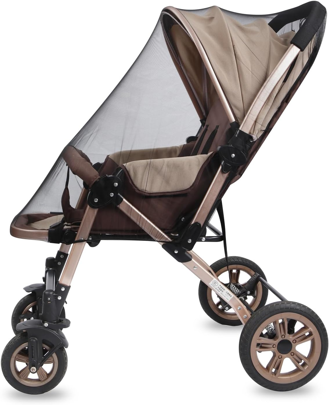 Pandaear 2 Pack Mosquito Net for Strollers, Universal Baby Bug Net for Strollers, Car Seat, Bassinet, Cradle -Black