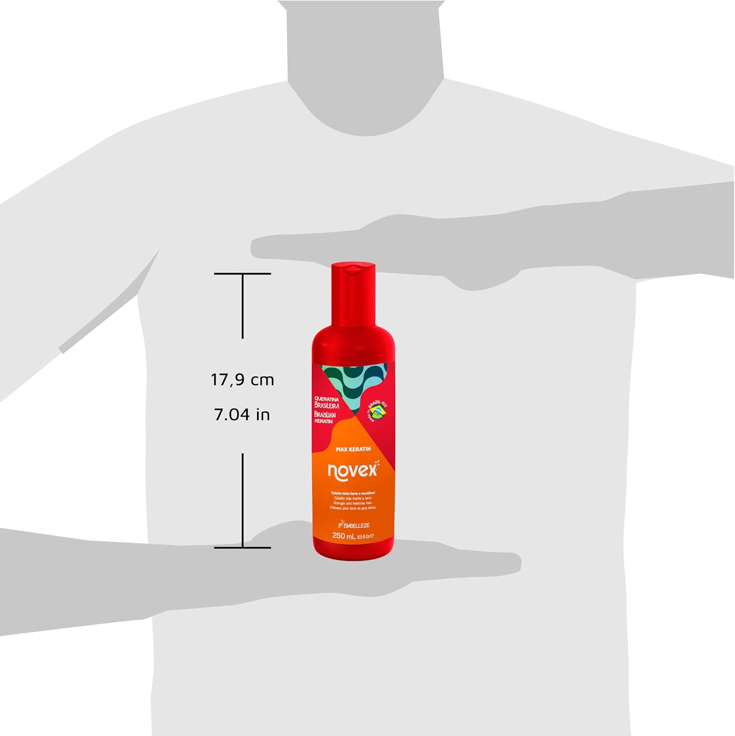 Brazilian Keratin by Novex Max Liquid Keratin 250Ml