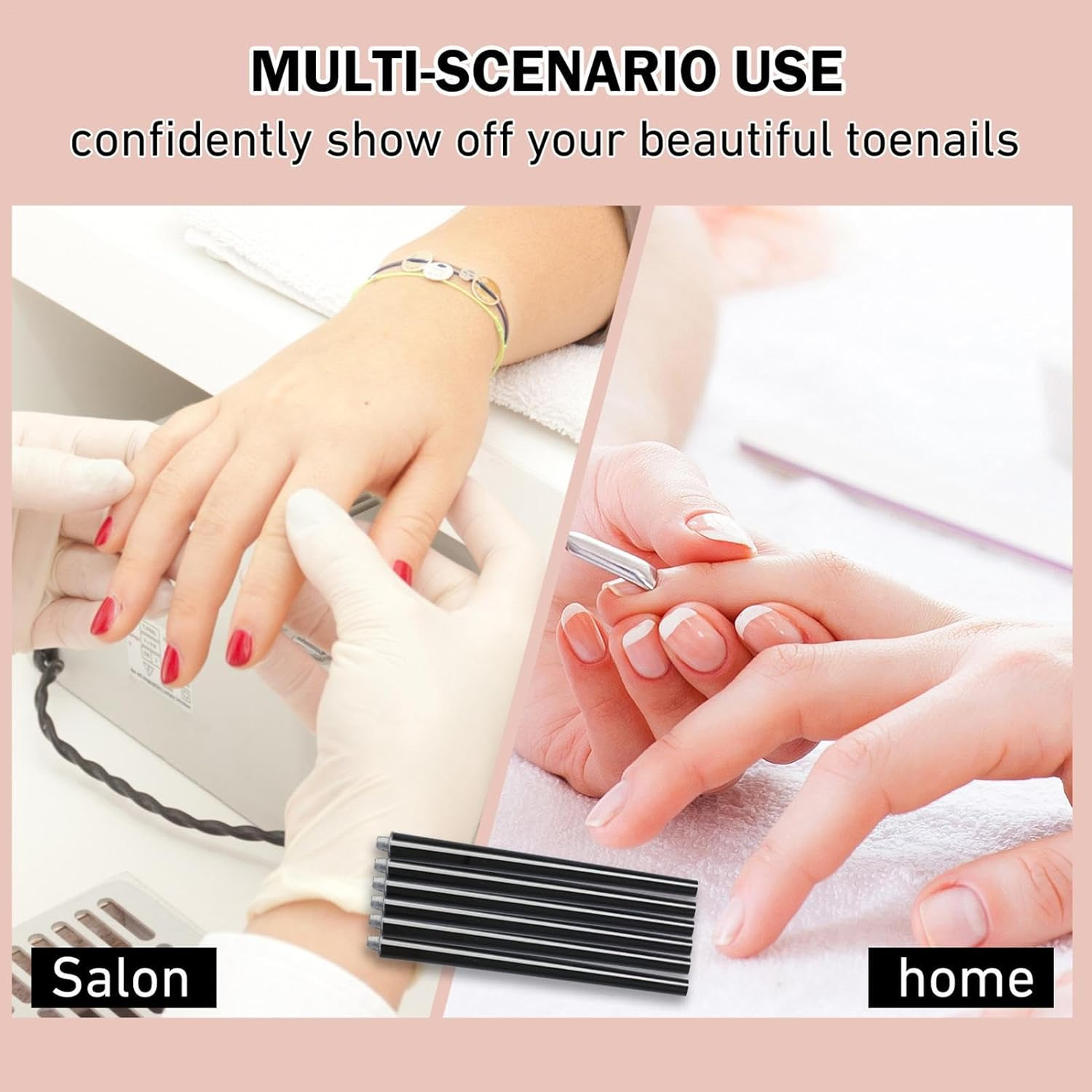 Nail Polish Stamp | Nail Stamping Pen,Design Tools with Different Patterns Professional Manicure for Beginners Women Home Salon image number 1