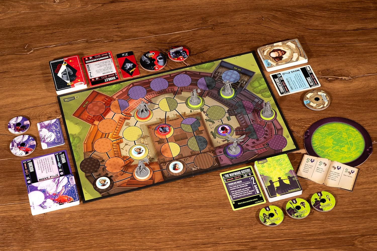 IELLO | Unmatched Slings and Arrows | 2-4 Players, 20-40 Mins, Ages 9+ image number 4