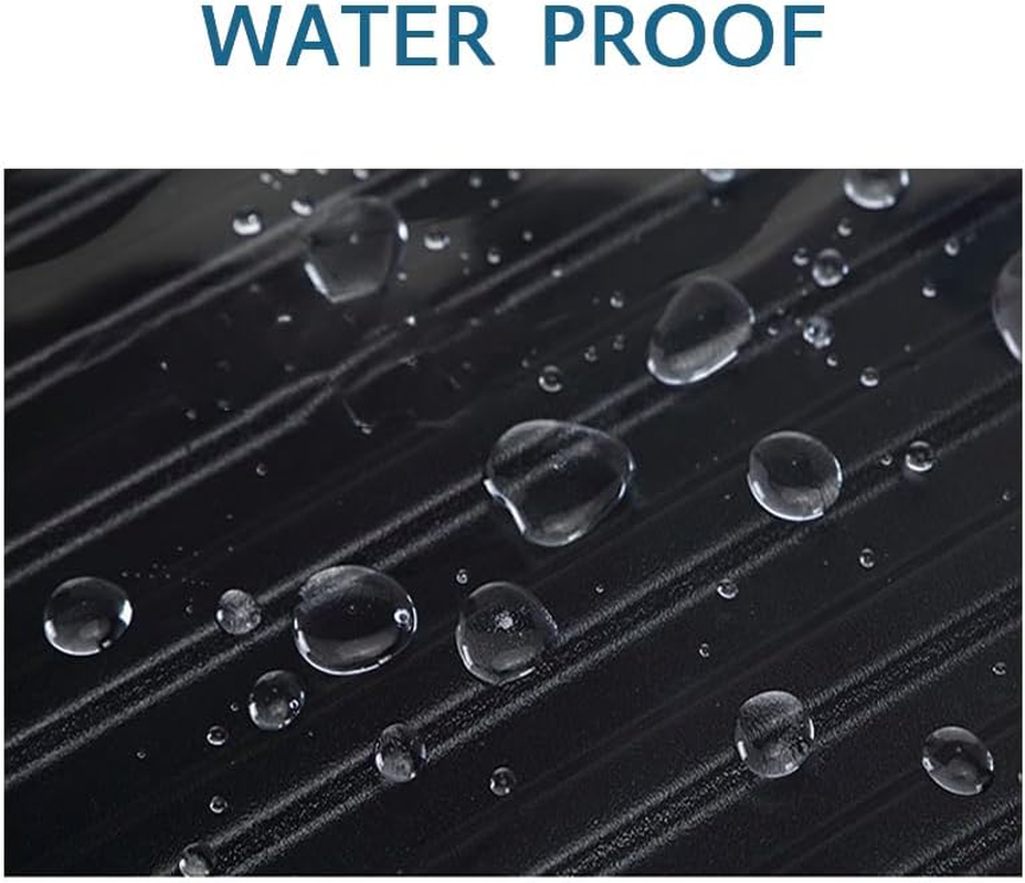 Yopolaz Real Clear Rimless Suitcase Cover - 20 22 24 26 28 30 Inch PVC Transparent Clear Travel Luggage Covers - Waterproof Dustproof Protective Suitcase Protectors, 22 Inch, Regular - 24 Inch image number 3