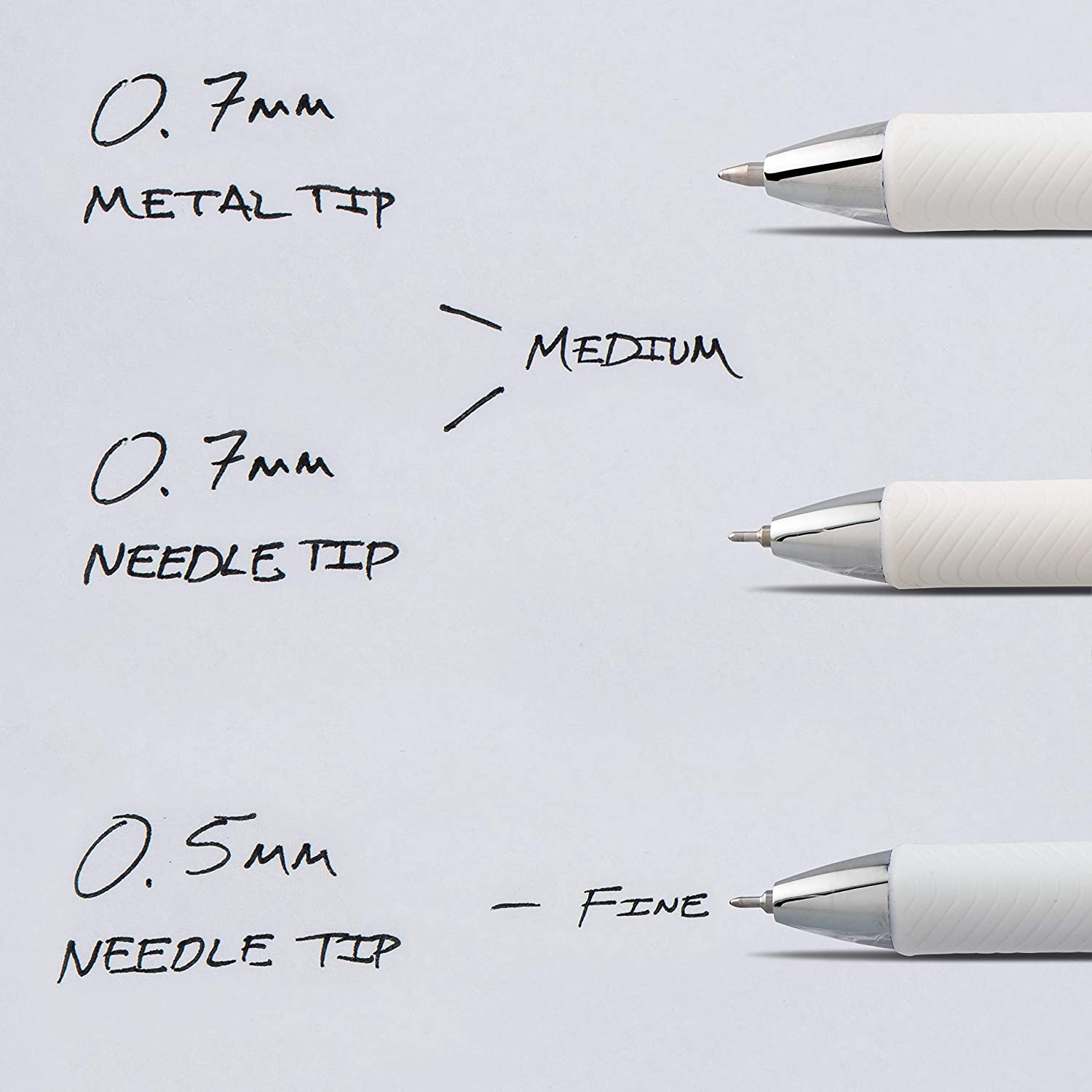 Pentel Energel Pearl RTX Retractable Gel Pen, 0.7Mm Needle Tip, 2 Pack, Violet Ink (BLN77WBP2V)