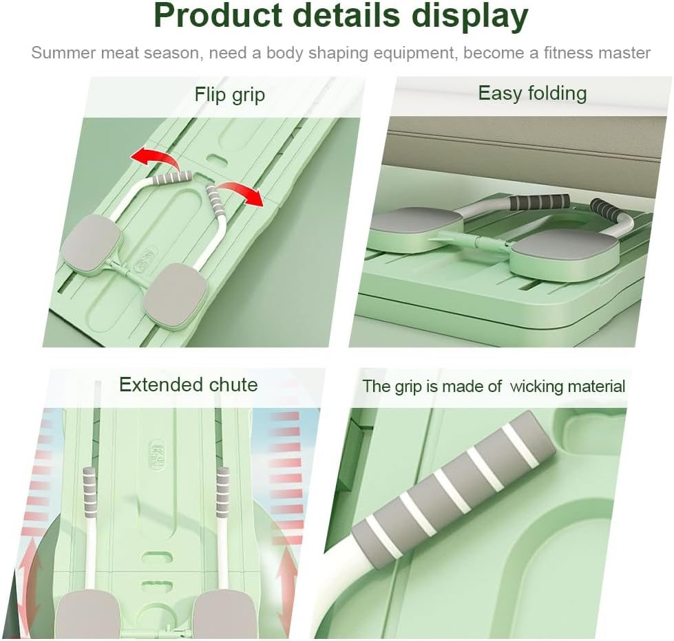 Pilates Board, Multi-Functional Exercise Board, Abdominal Wheel Multifunctional Abdominal Board, Workout Equipment for Abdominal and Core Strength Training, Multi-Functional Exercise Board image number 3