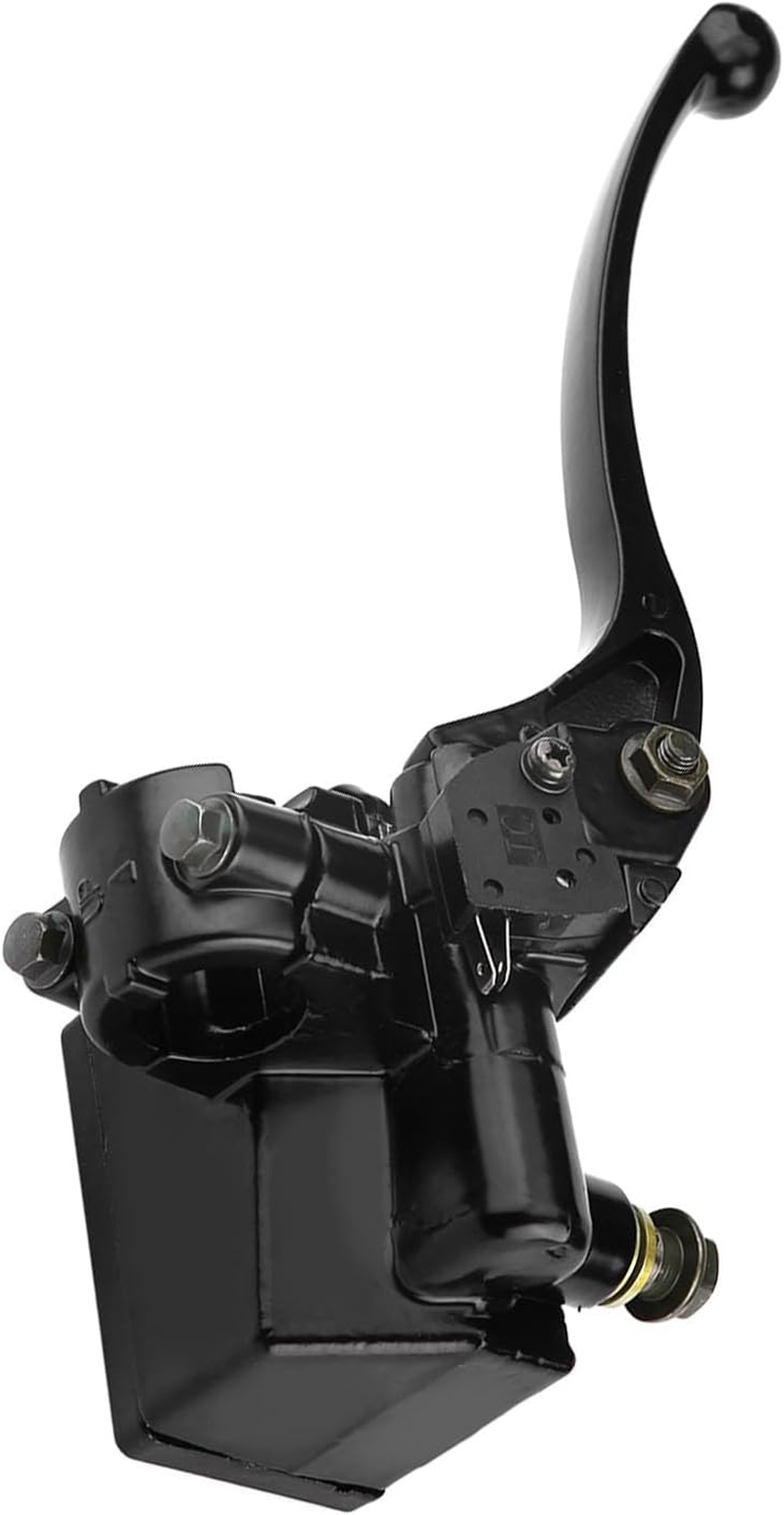 Motorcycle Front Brake Master Cylinder, Premium Aluminum Alloy, Stable Performance, with 7/8 Handlebar (Black) image number 4