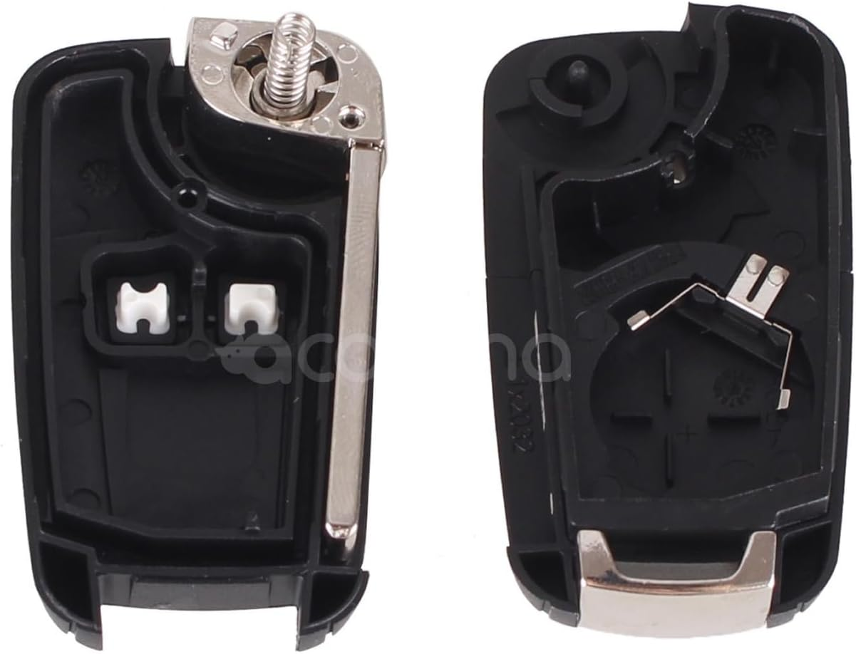Remote Flip Car Key for Holden Colorado RG 2012 2013 2014 2015 2016 Shell Case Blank Enclosure Fob Direct Replacement 2B 2 Button Unlock Lock Uncut image number 1