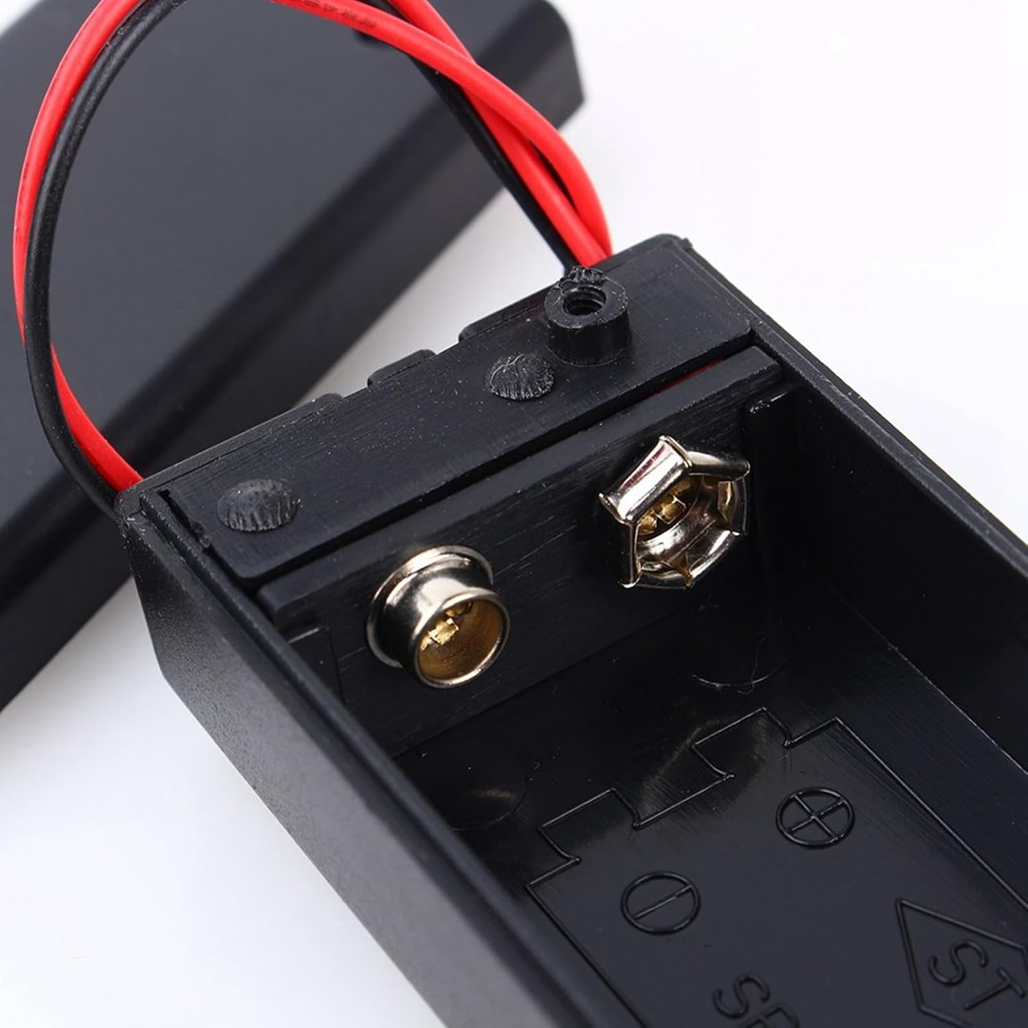 9V PP3 Battery Holder Box with On/Off Switch and Cover, DC Housing with 150Mm Wire，Durable for Electronic Applications image number 6