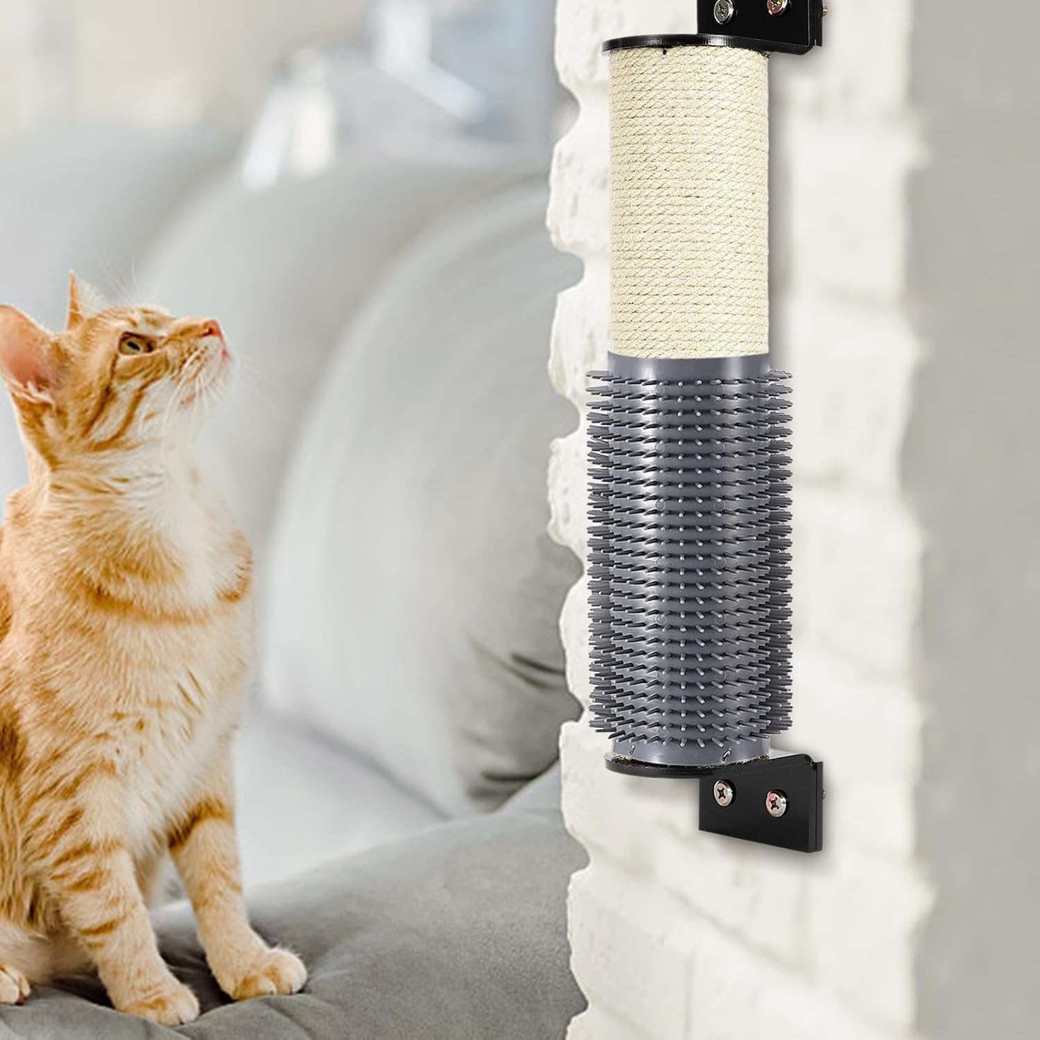 Cat Scratching Post Replacement | Self-Grooming Aesthetic Cat Tower Replacement Parts - Wear-Resistant Pet Accessories for Home Apartment Living Room Bedroom Playroom