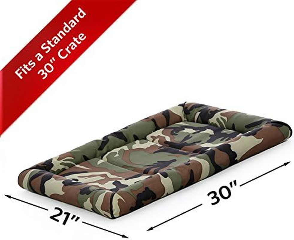 Midwest Homes for Pets Maxx Dog Bed for Metal Dog Crates, 30-Inch, Camouflage image number 4
