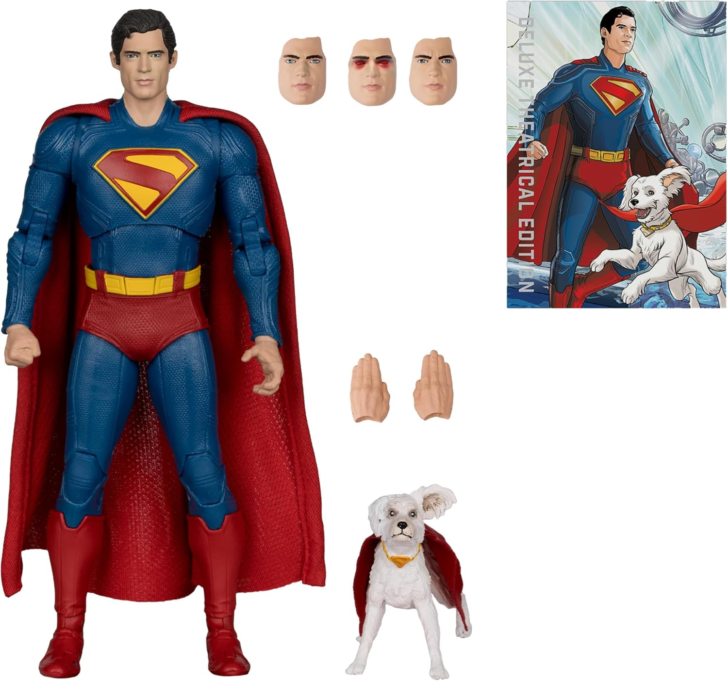 Mcfarlane Toys Superman: Legacy (2025) - Superman W/Krypto 7" Deluxe Figure image number 3