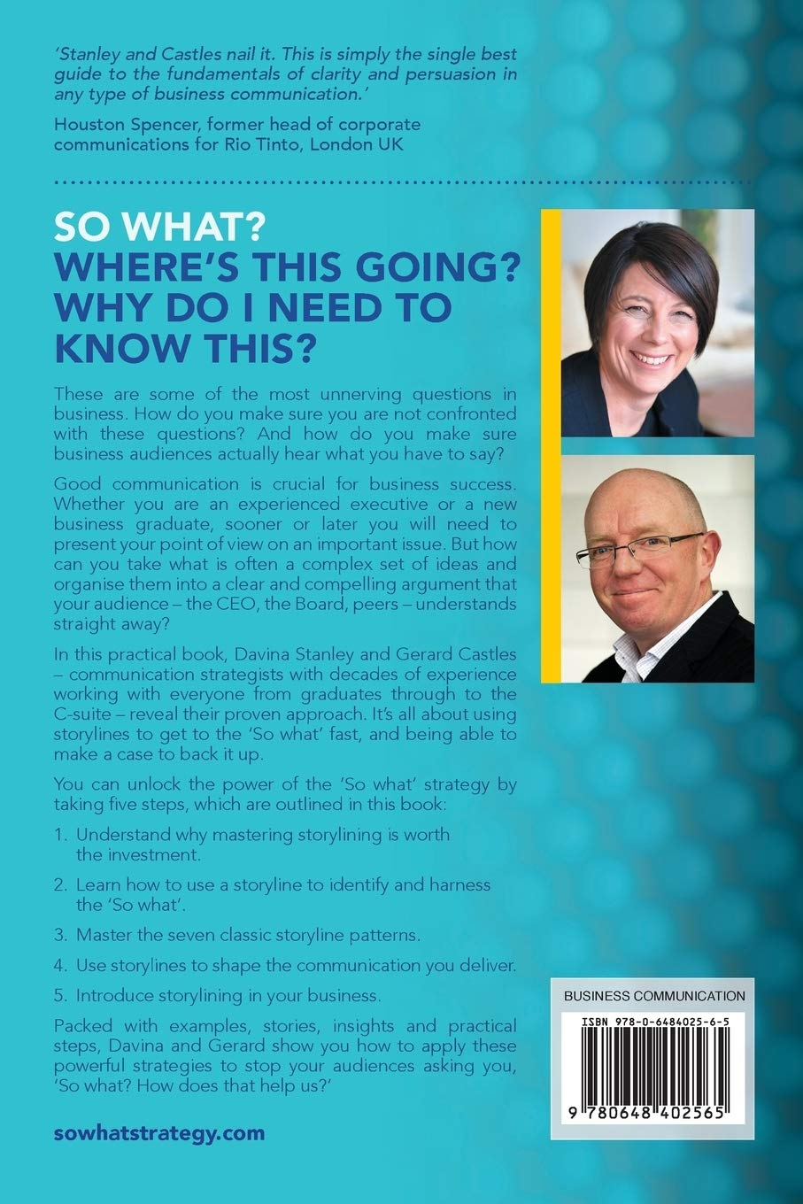 The so What Strategy Revised Edition: Introducting Classic Storylines That Answer One of the Mostuncomfortable Questions in Business image number 1