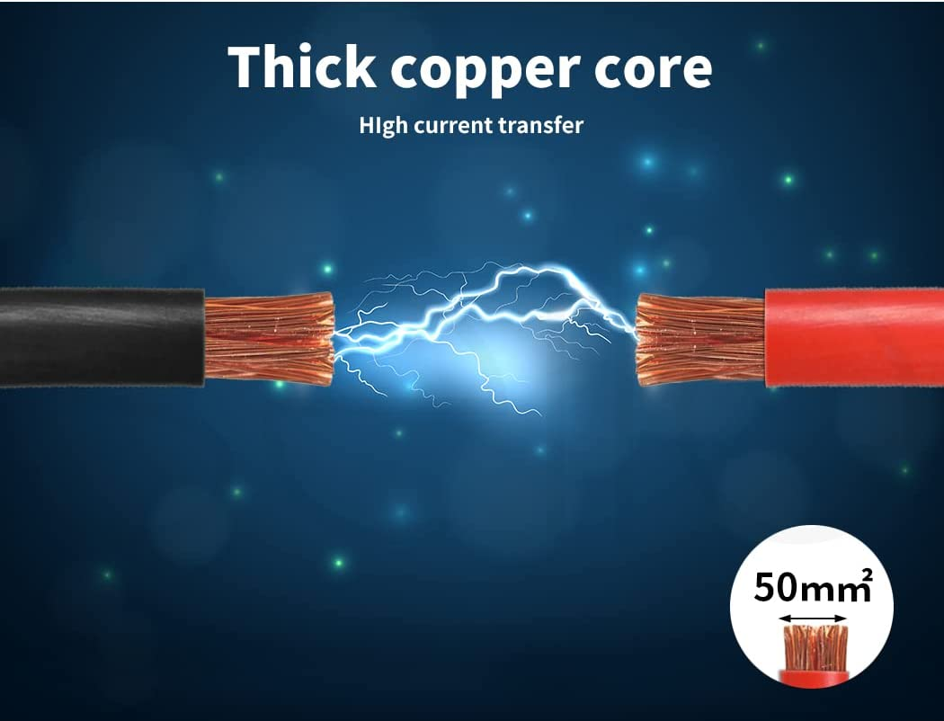 Traderight Jumper Leads Car Booster Cables 6M Surge Protection Alarm Indicator image number 5